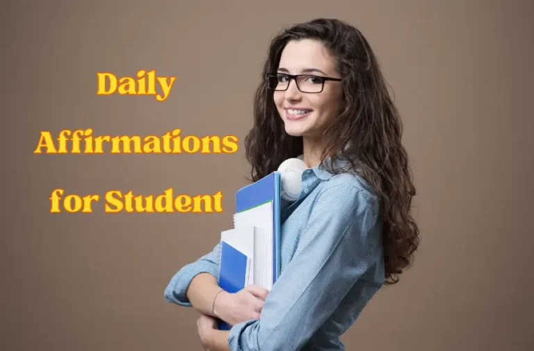 Daily Affirmations for Student