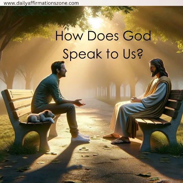 How Does God Speak to Us?