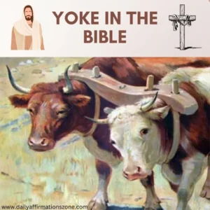Yoke in the Bible