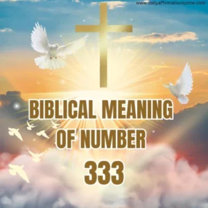 Biblical Meaning of Number 333