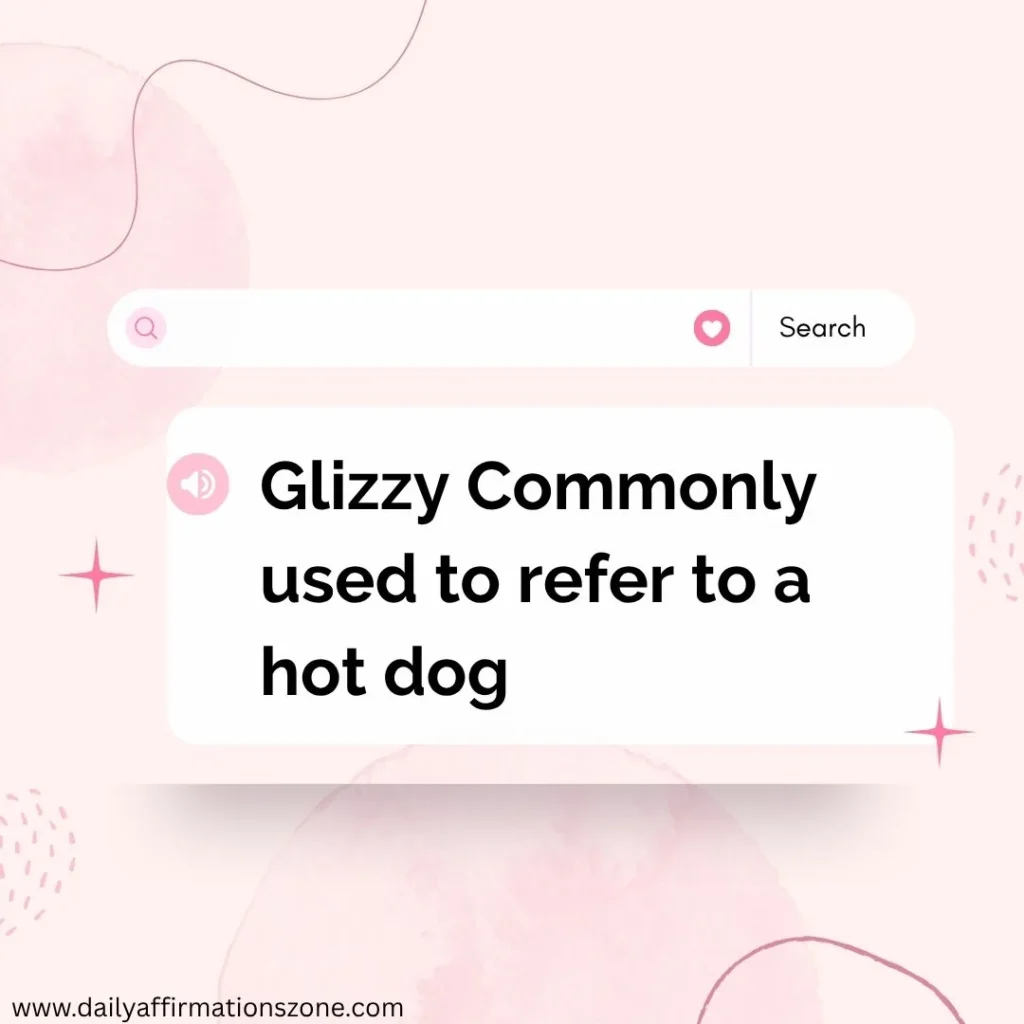 glizzy meaning